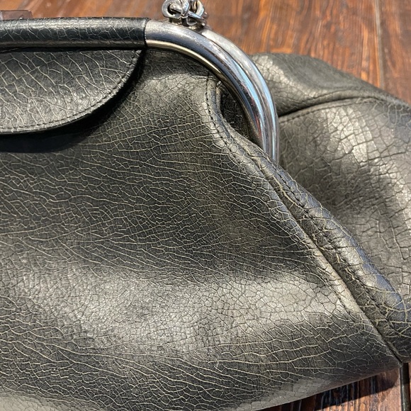 Balenciaga Bag - Black Leather with Chain - Picture 7 of 16